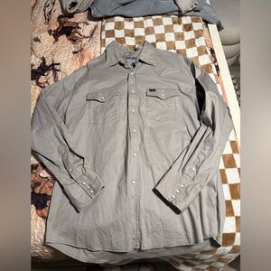 Wrangler Light Gray Premium Shirt